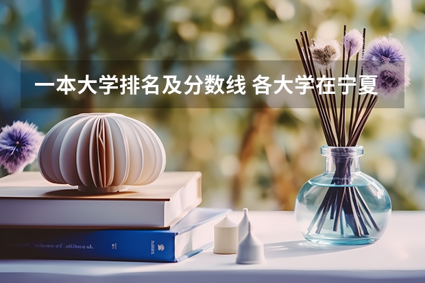 一本大学排名及分数线 各大学在宁夏录取分数线