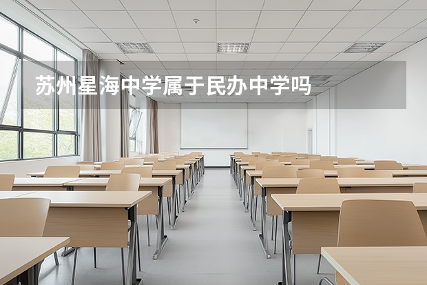 苏州星海中学属于民办中学吗