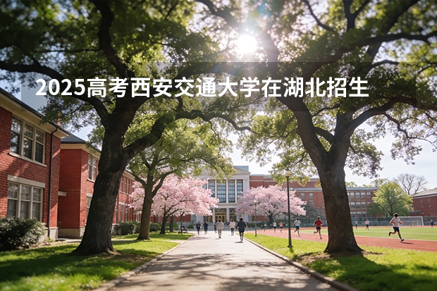 2025高考西安交通大学在湖北招生专业有哪些 学费多少（2026参考）