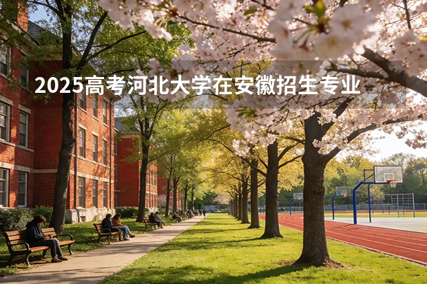 2025高考河北大学在安徽招生专业有哪些 学费多少？（2026参考）