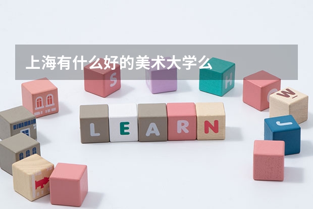 上海有什么好的美术大学么