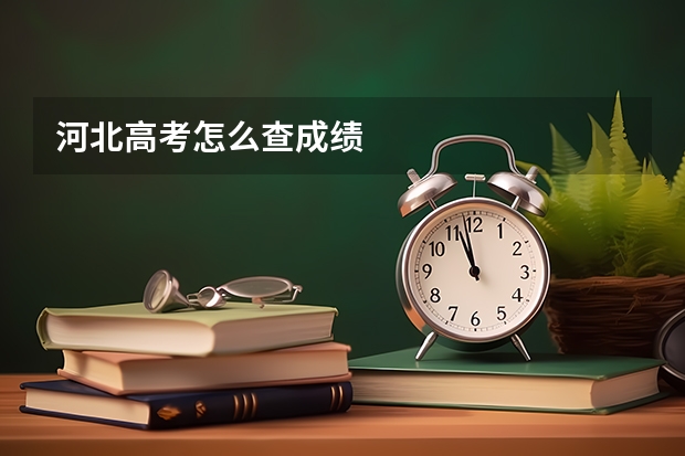 河北高考怎么查成绩