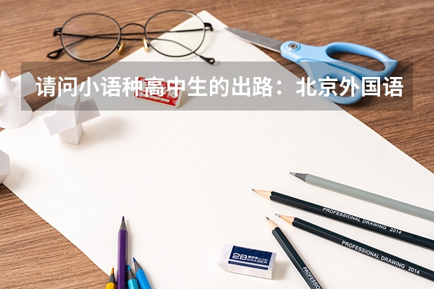请问小语种高中生的出路:北京外国语大学小语种留学,未来的发展前景如何?