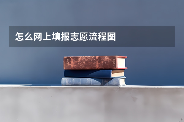 怎么网上填报志愿流程图