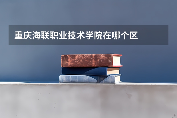 重庆海联职业技术学院在哪个区