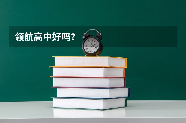 领航高中好吗？