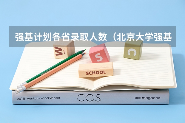 强基计划各省录取人数（北京大学强基计划报名人数）
